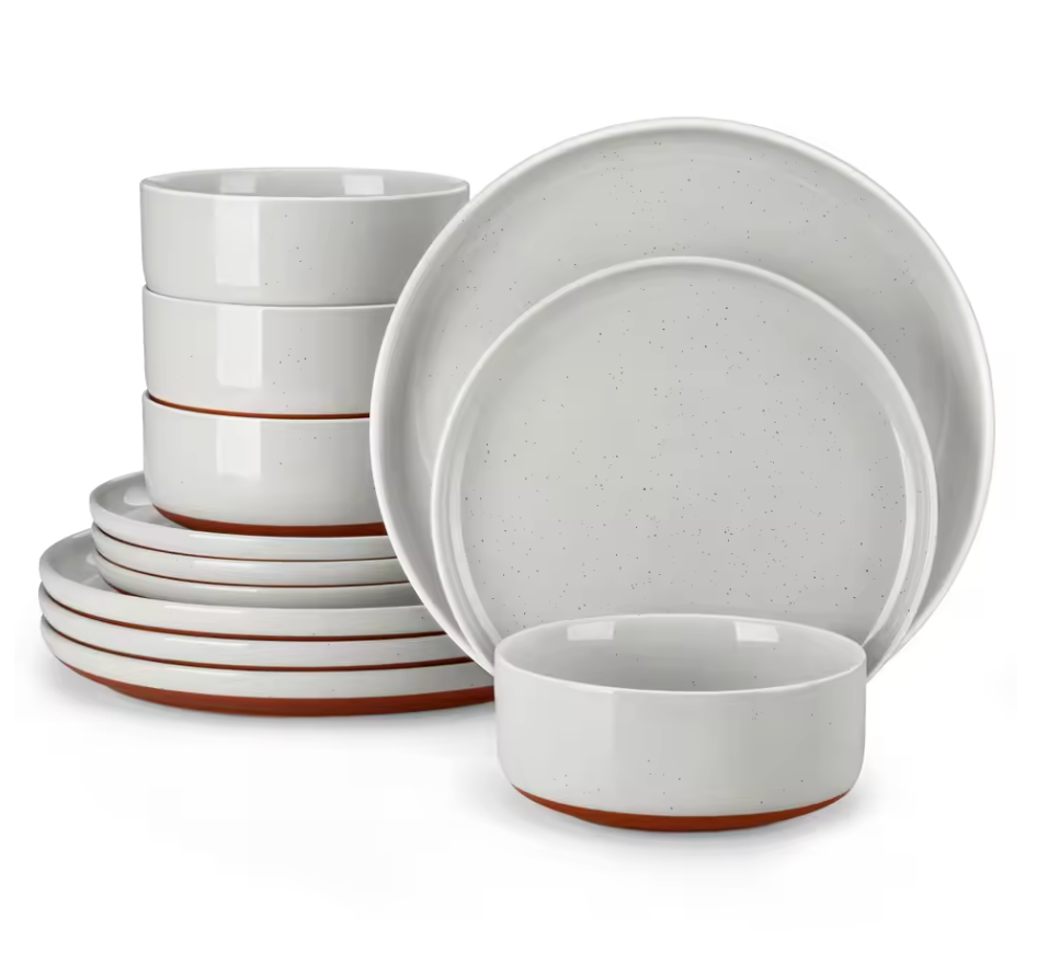 Dinner Setting - Malacasa in White - Serves 4 (16 Pieces)