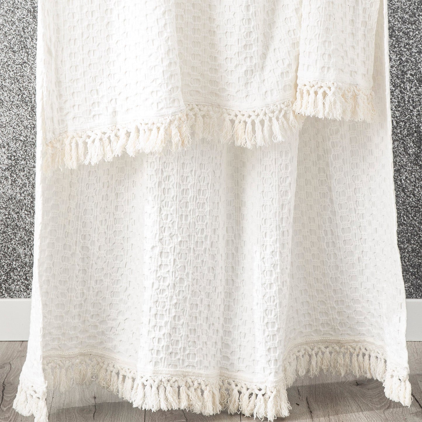 NNEDSZ Alysian White Throw by Renee Taylor