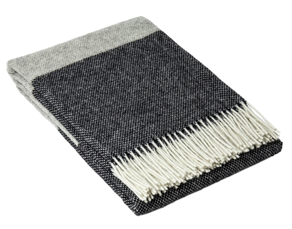 NNEDSZ Throw - 100% NZ Wool - Monochrome