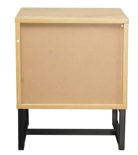 NNEDSZ Malaga 2 Drawer Bedside Table