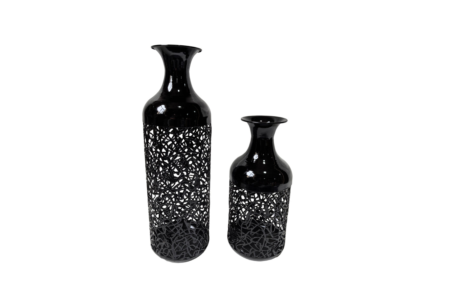 Maya Vase - Small - Black