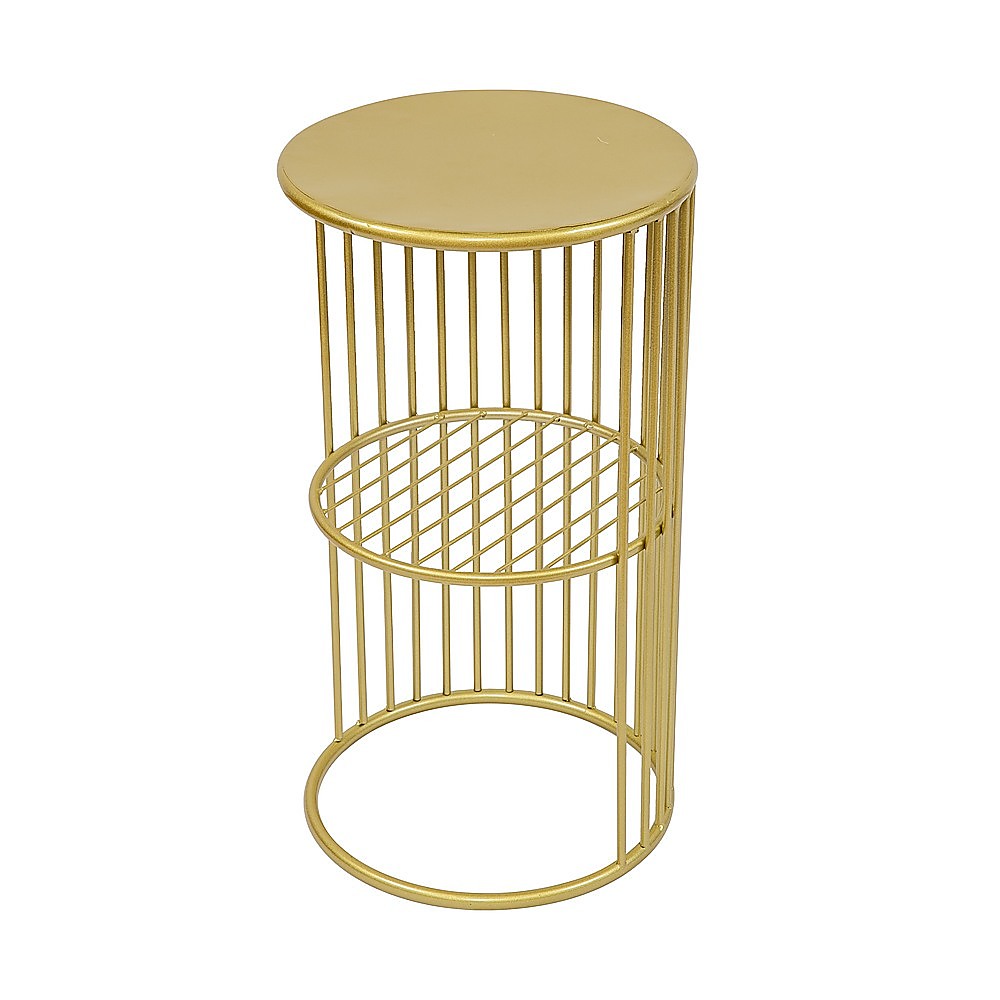 NNEDSZ Round Side Table Bedside Bedroom Lounge Furniture
