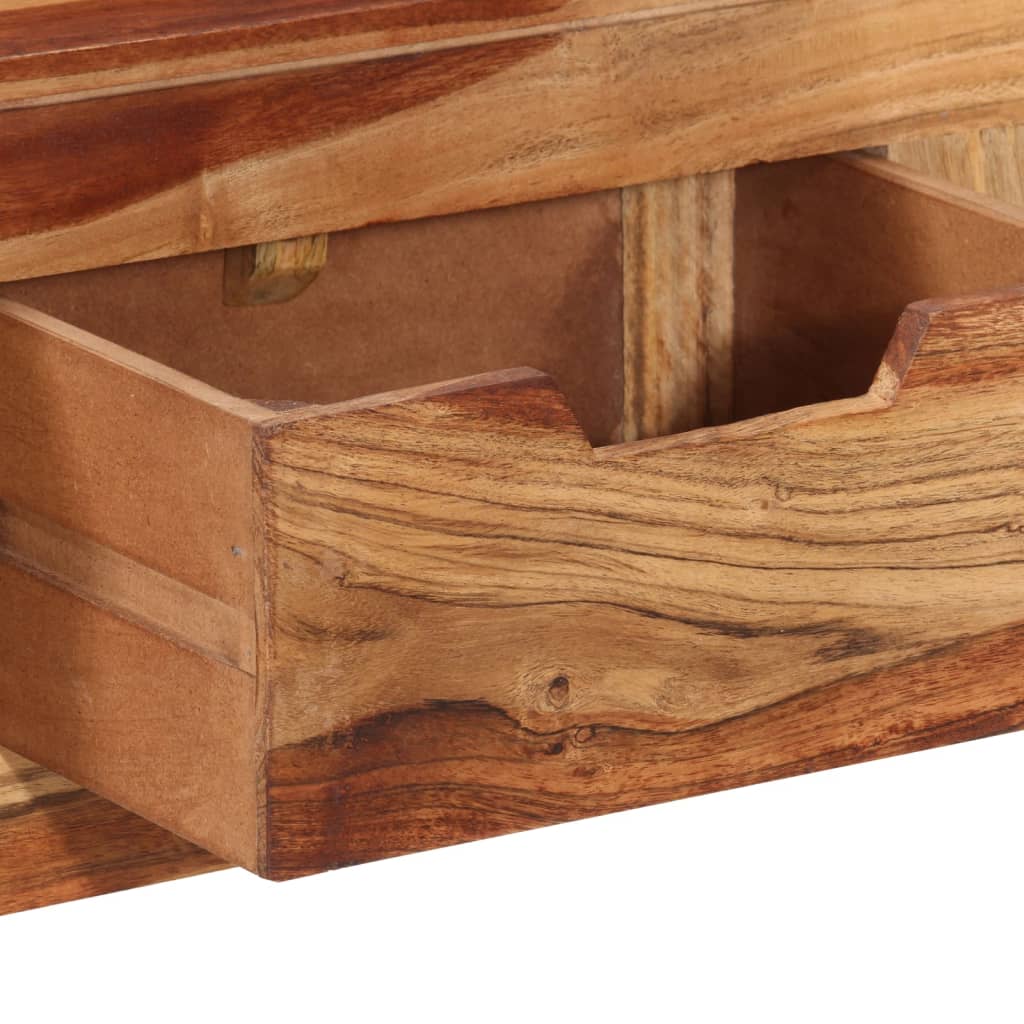 NNEVL Console Table 110x35x75 cm Solid Wood Acacia
