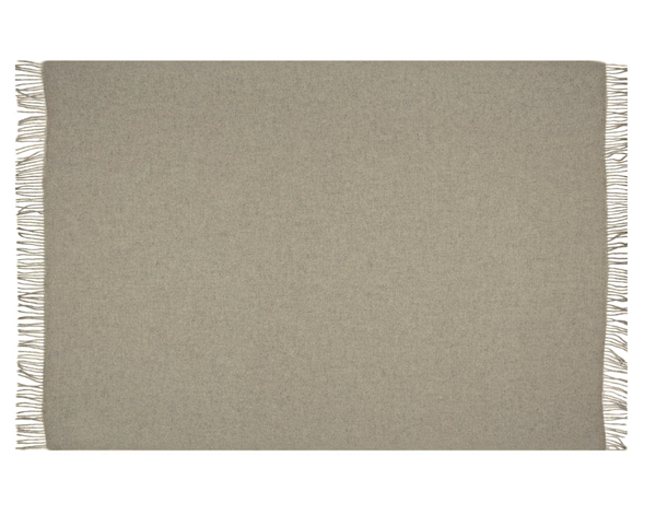 NNEDSZ Throw - 100% NZ Wool - Beige