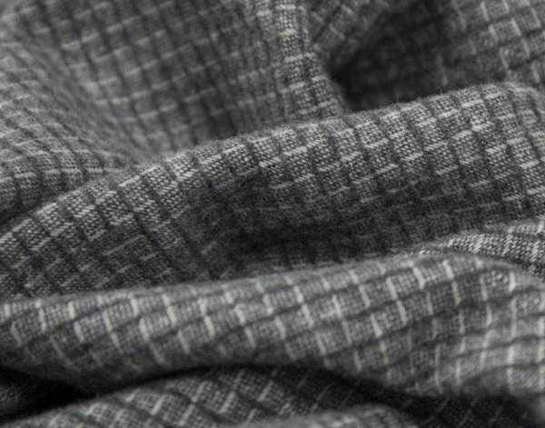NNEDSZ Throw - Merino Wool/Cashmere - Grey