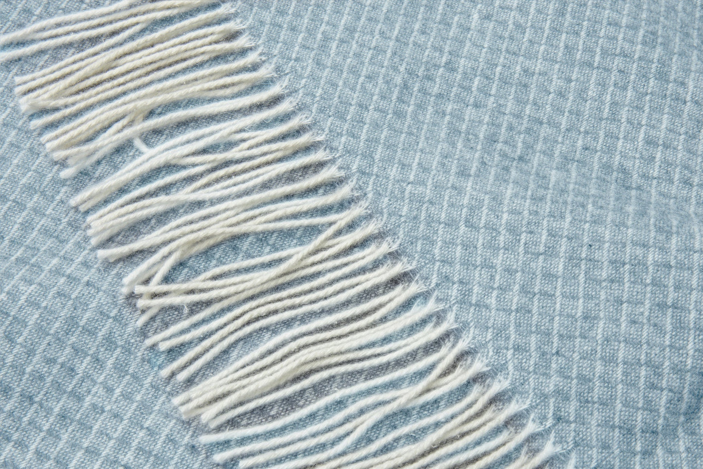 NNEDSZ Chiswick Throw - Wool/Cashmere - Blue