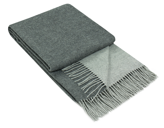NNEDSZ Throw - Merino Wool/Cashmere - Charcoal