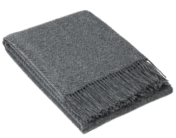 NNEDSZ Throw - Merino Wool Blend - Slate