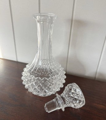 Vintage Longchamps Crystal D'Arques Decanter - French-Made Lead Crystal Decanter