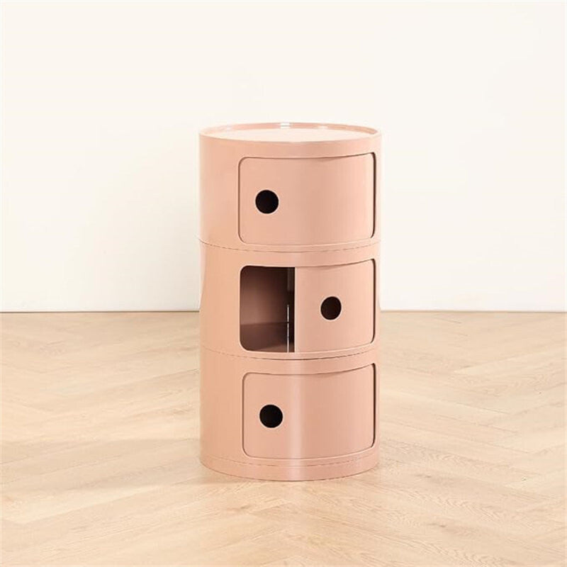 Bedside Table Nightstand 3 Drawers Side End Table Bedroom Large Storage Space
