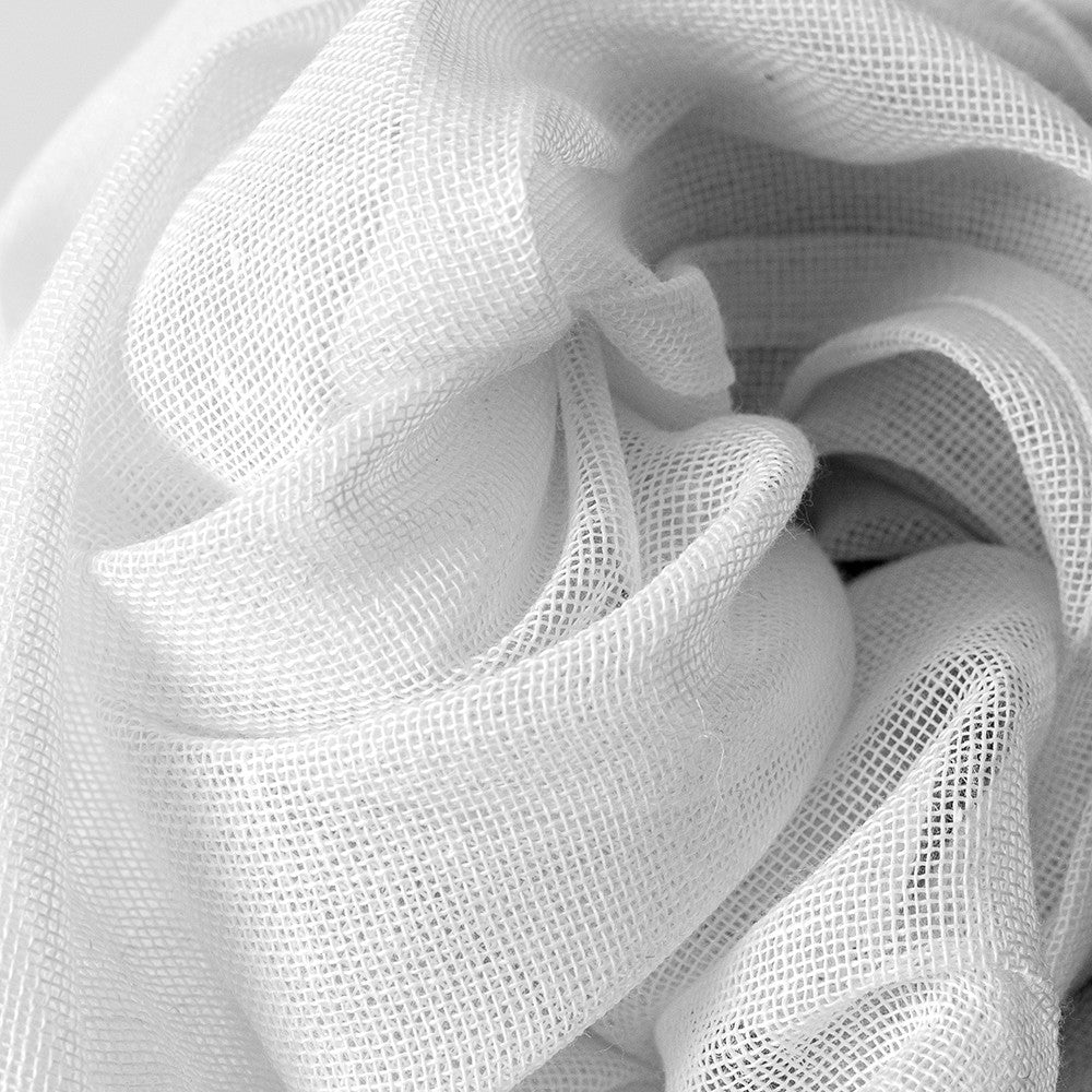 Rod Pocket Linen Sheer Curtains  Semi-Transparent Drapes 1 Panel